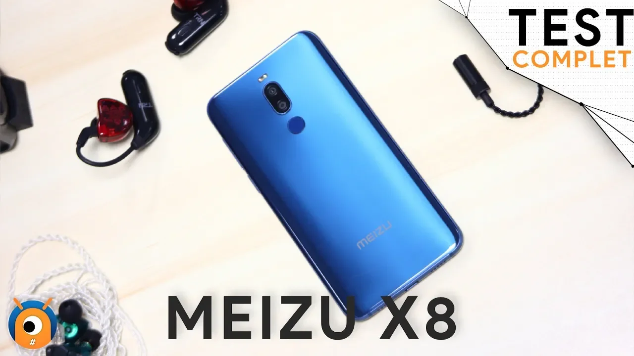 Vido-Test de Meizu X8 par Technod