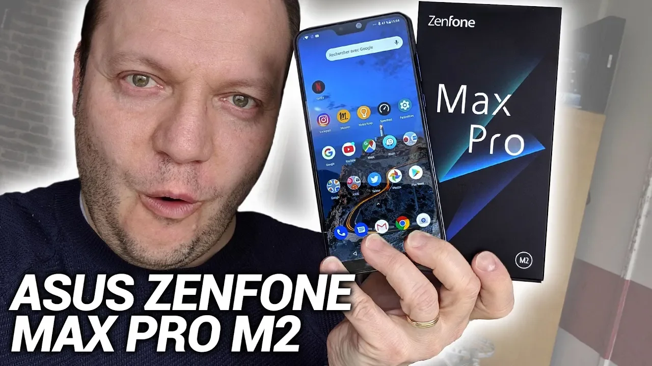 Vido-Test de Asus ZenFone Max Pro M2 par TheGrandTest