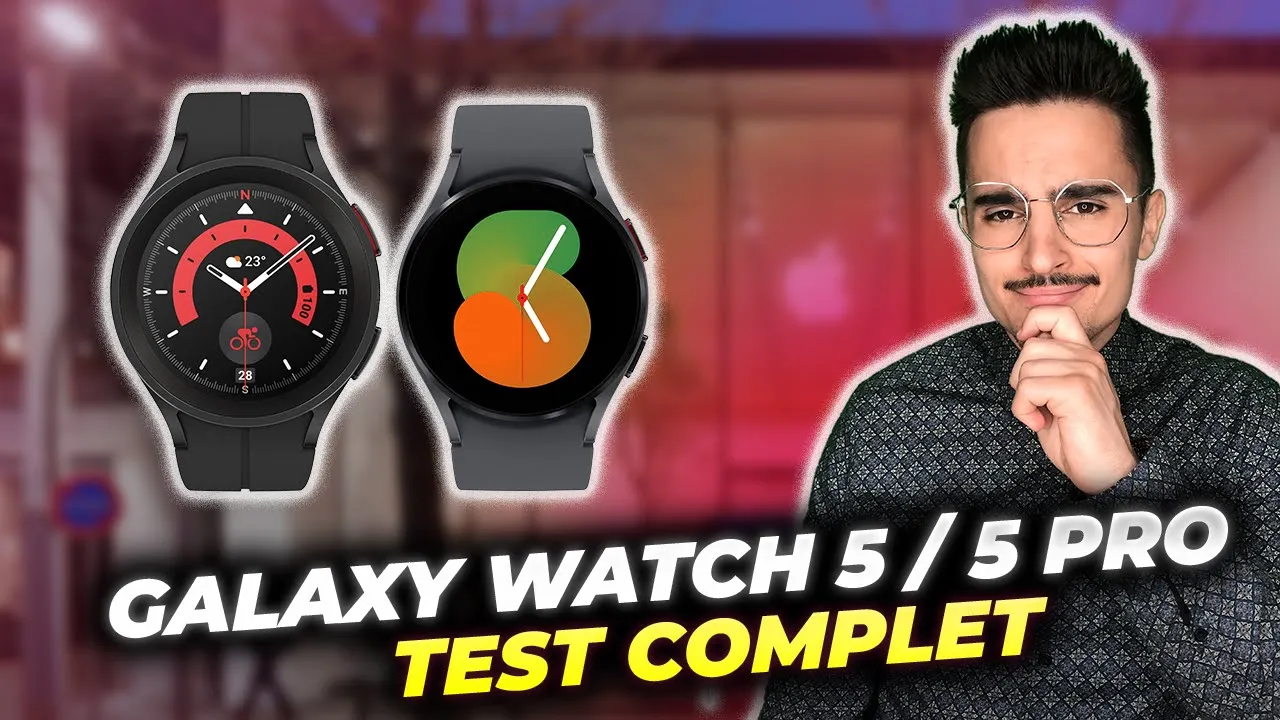 Vido-Test de Samsung Galaxy Watch 5 par Pannacotech