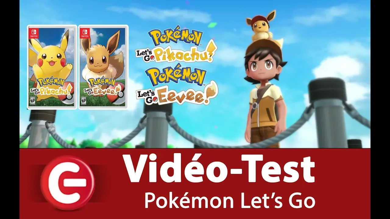 Vido-Test de Pokemon Let's Go par ConsoleFun