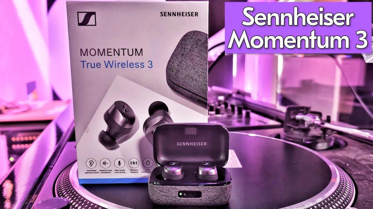 Vido-Test de Sennheiser Momentum True Wireless 3 par Point Barre