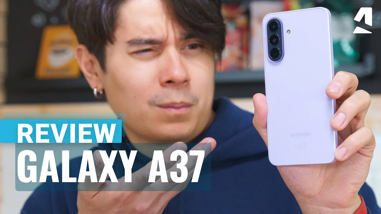 Vid�o-Test de Samsung Galaxy A37 par GSMArena