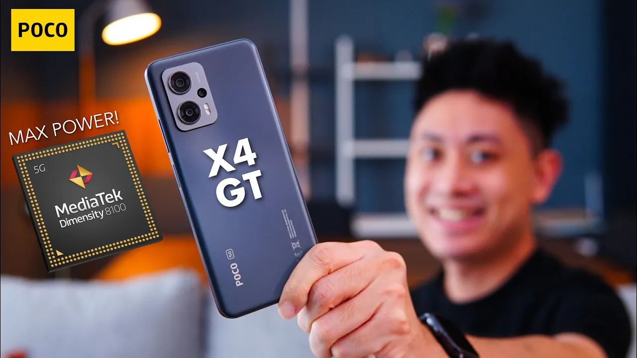 Vido-Test de Xiaomi Poco X4 GT par Lim Reviews