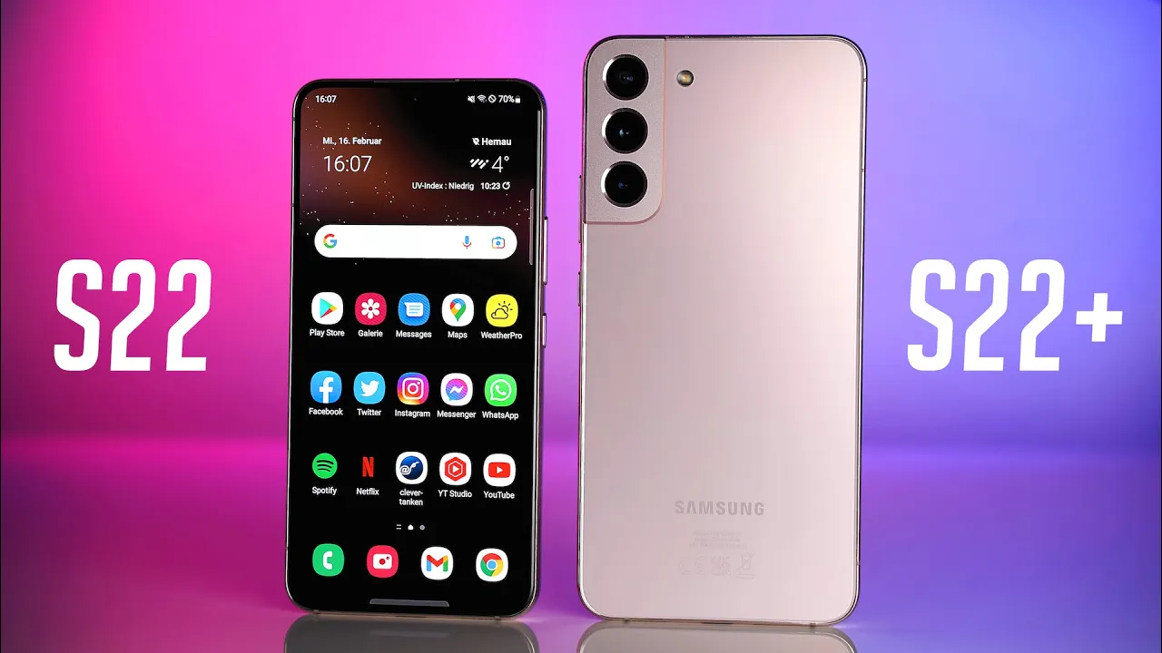 Vido-Test de Samsung Galaxy S22 par SwagTab