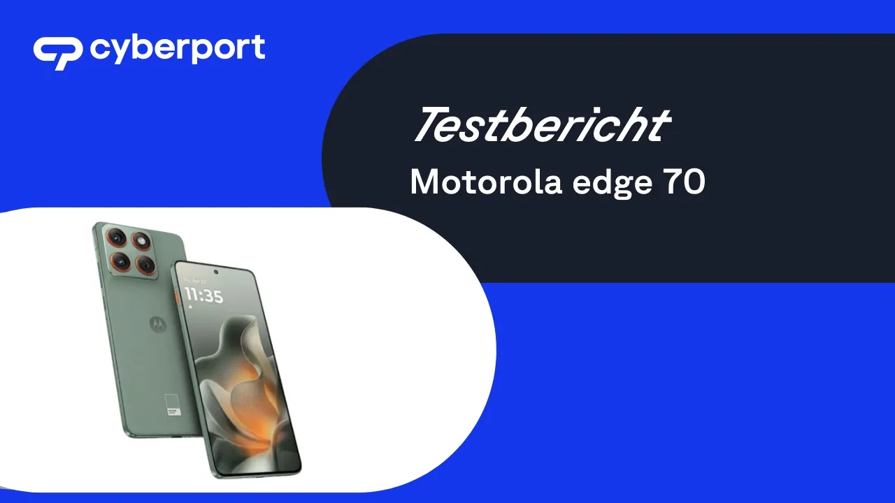 Vid�o-Test de Motorola Edge 70 par Cyberport