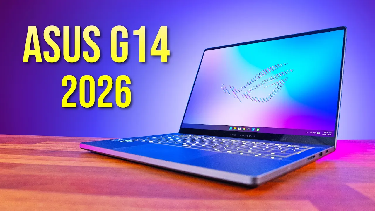 Vid�o-Test de Asus Zephyrus G14 par Jarrod'sTech