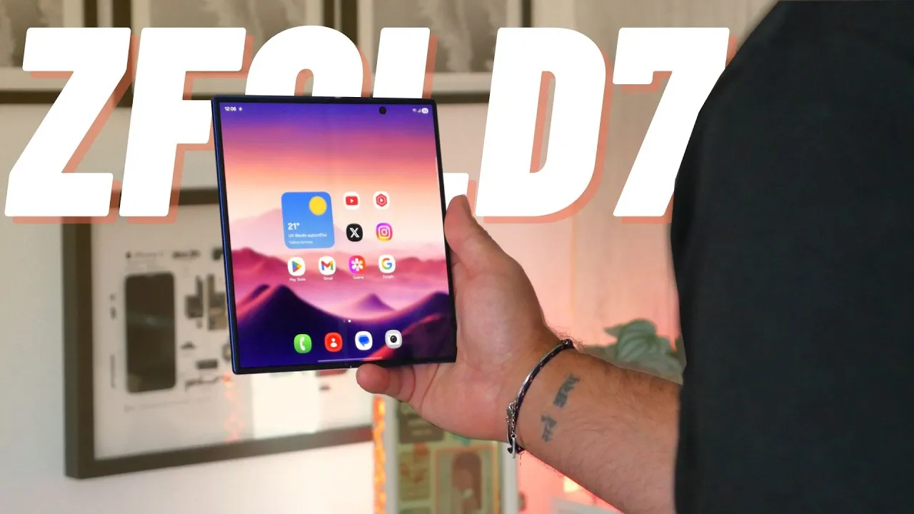 Vidéo-Test de Samsung Galaxy Z Fold 7 par Avis Mobiles