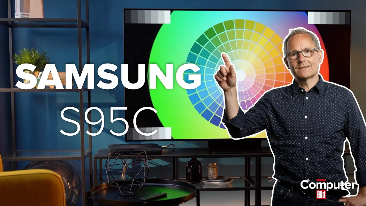Vido-Test de Samsung S95C par Computer Bild