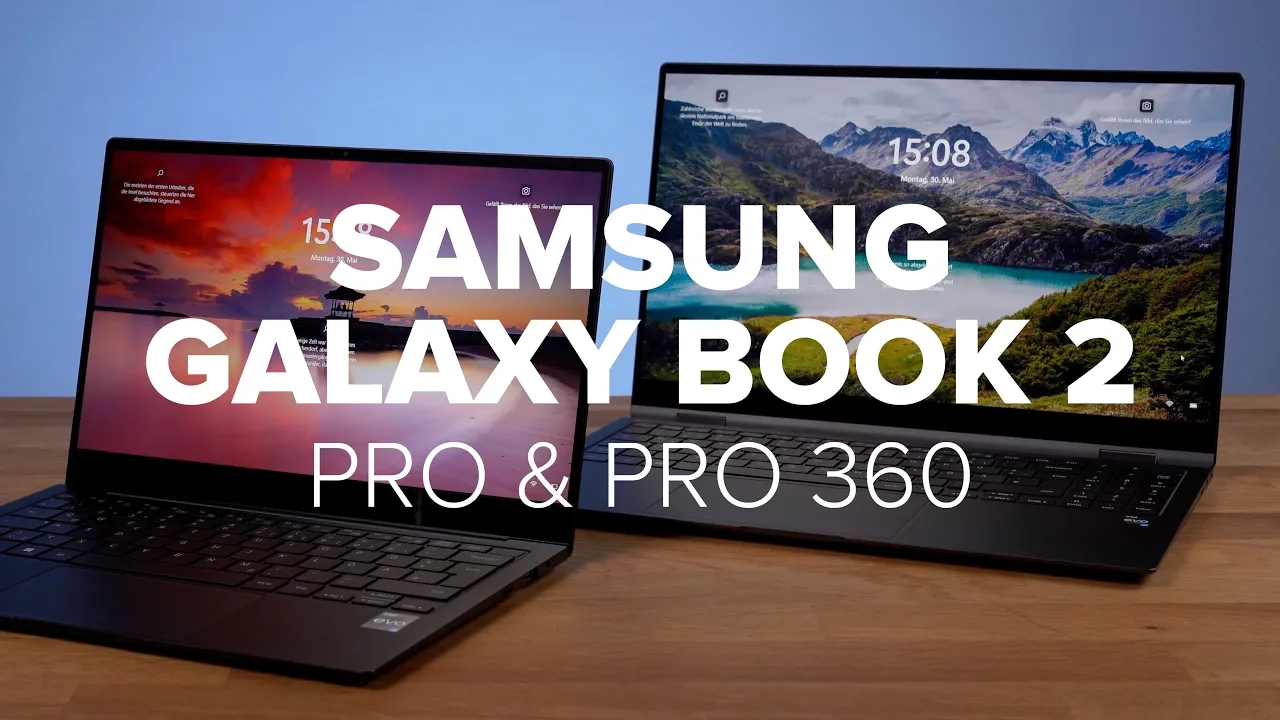 Vido-Test de Samsung Galaxy Book 2 Pro 360 par Computer Bild
