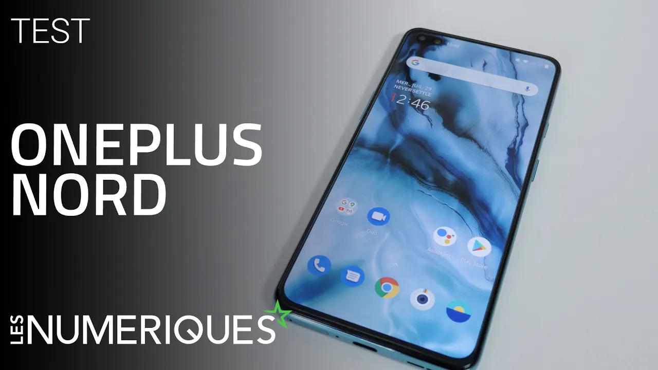 Vido-Test de OnePlus Nord par Les Numeriques