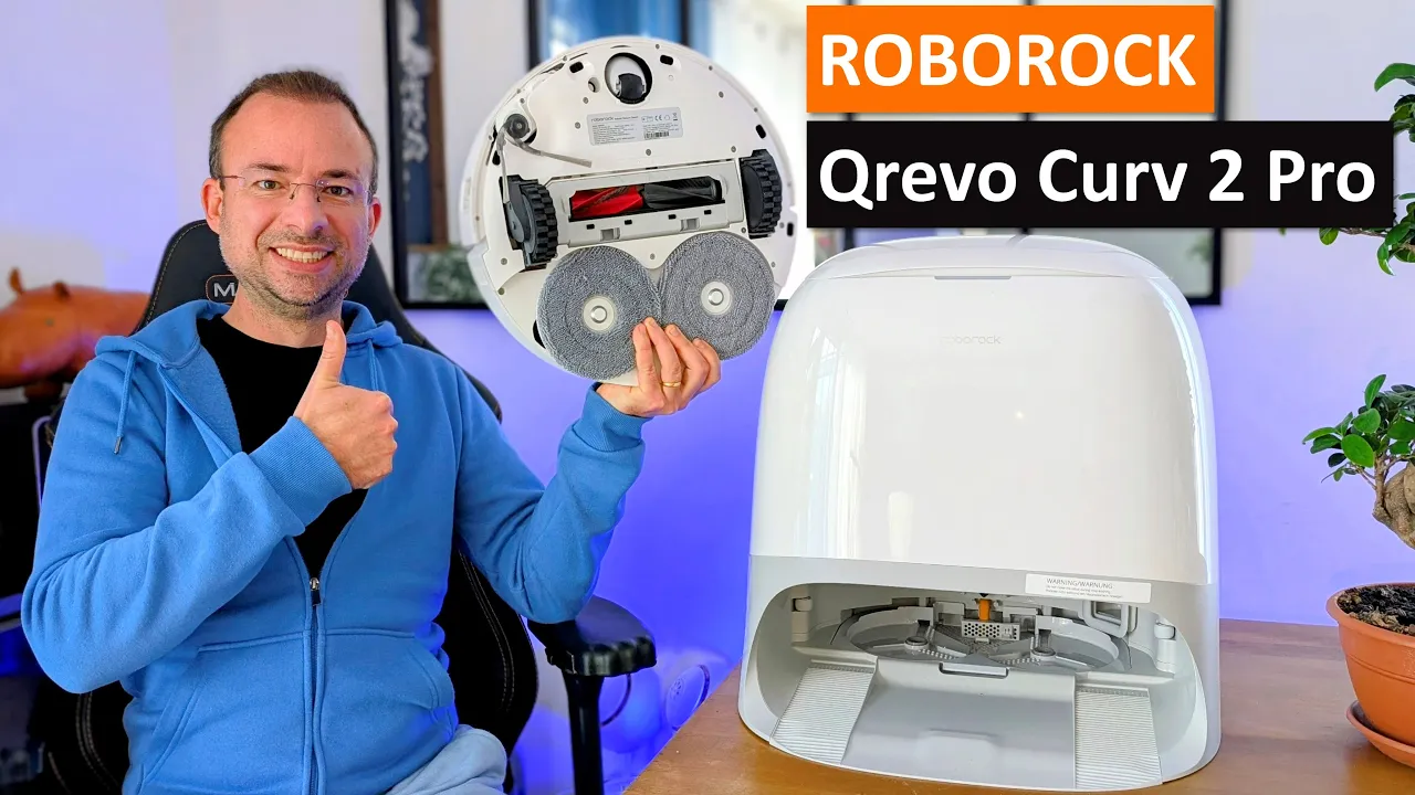 Vidéo-Test de Roborock Qrevo Curv 2 par Avis Express