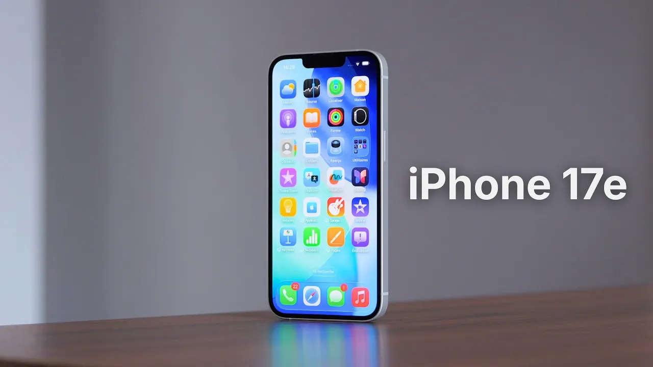Vid�o-Test de Apple iPhone 17e par Discoverdose