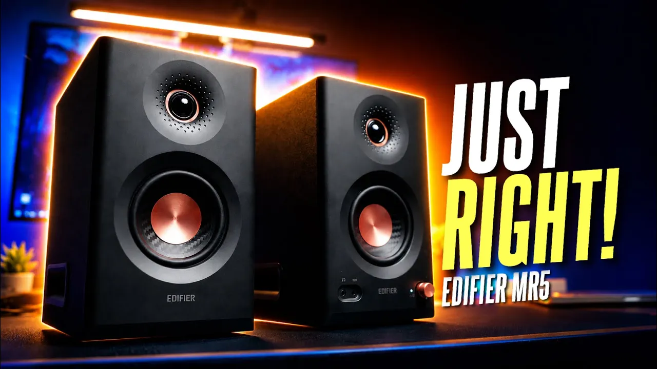 Vid�o-Test de Edifier MR5 par Sean Talks Tech