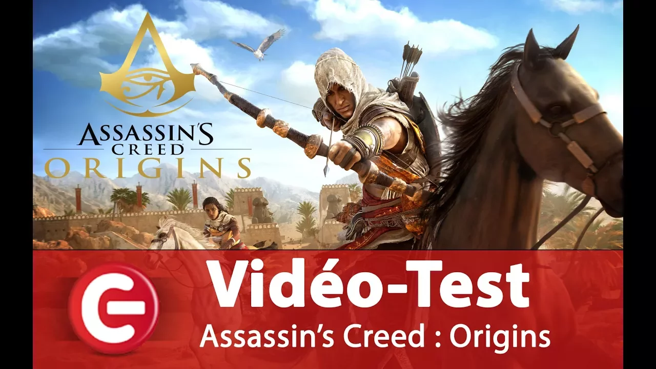 Vido-Test de Assassin's Creed Origins par ConsoleFun