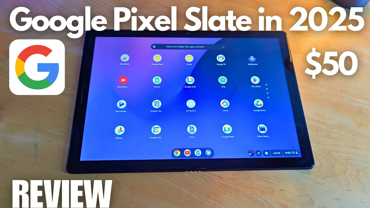 Vidéo-Test de Google Pixel Slate par OSReviews