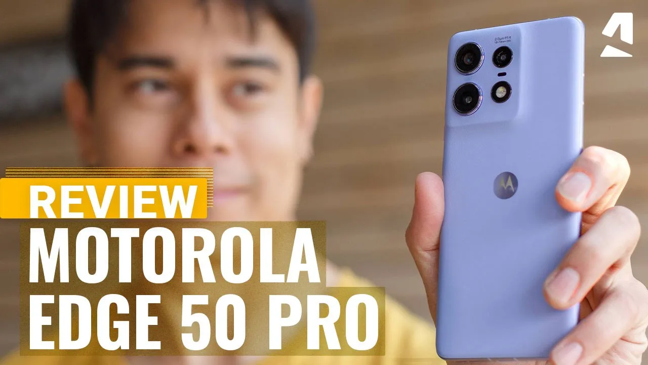 Vido-Test de Motorola Edge 50 Pro par GSMArena