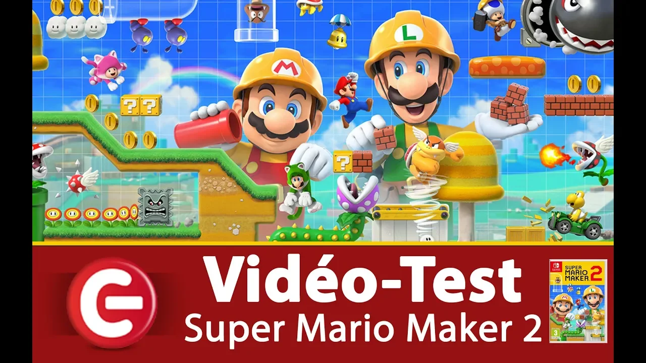 Vido-Test de Super Mario Maker 2 par ConsoleFun