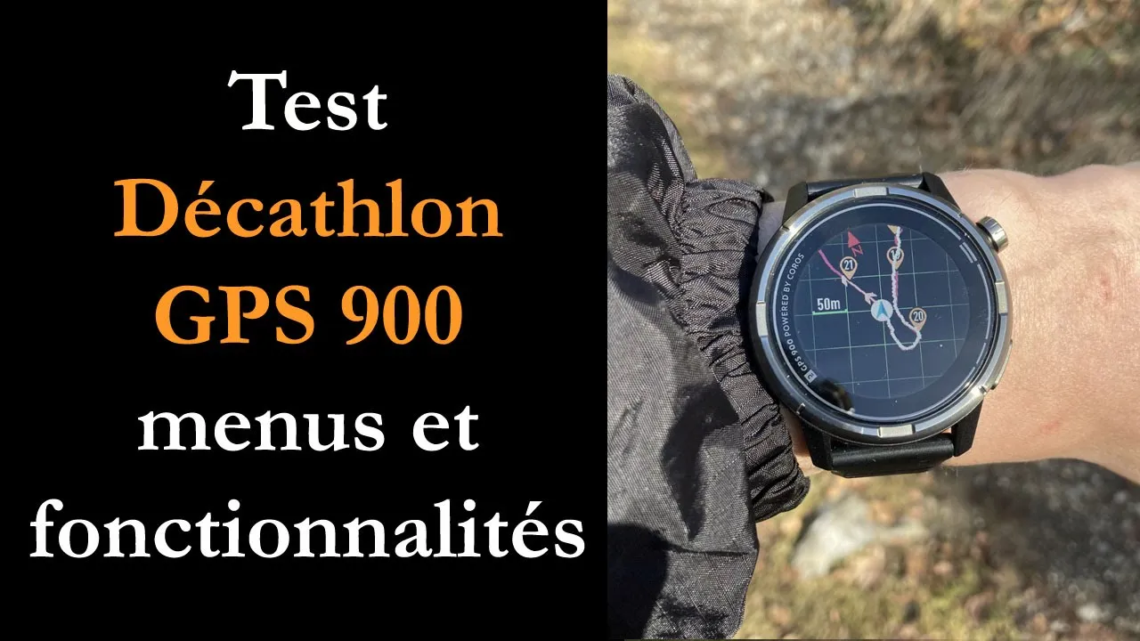 Vido-Test de Decathlon Kiprun GPS 900 par Montre cardio GPS
