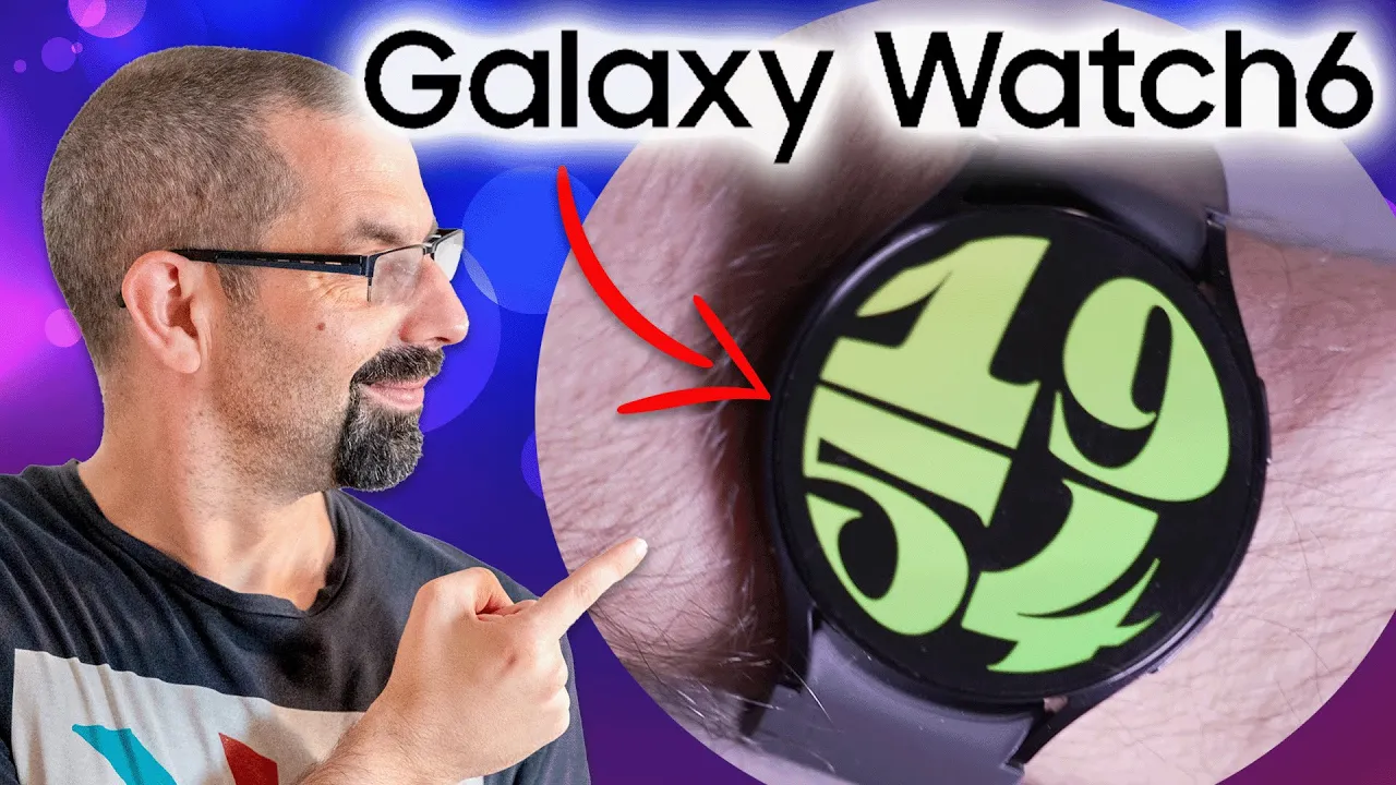 Vido-Test de Samsung Galaxy Watch 6 par Tech and Shoot
