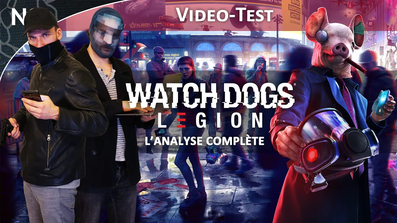 Vido-Test de Watch Dogs Legion par The NayShow