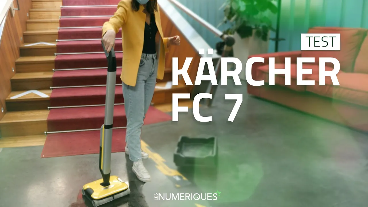 Vido-Test de Krcher FC 7 par Les Numeriques