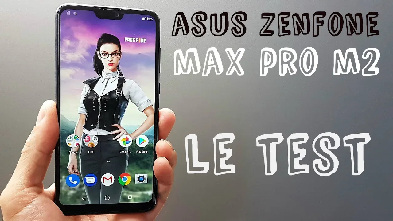 Vido-Test de Asus ZenFone Max Pro M2 par Espritnewgen