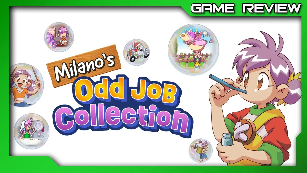 Vid�o-Test de Milano's Odd Job Collection par XBL Party Podcast