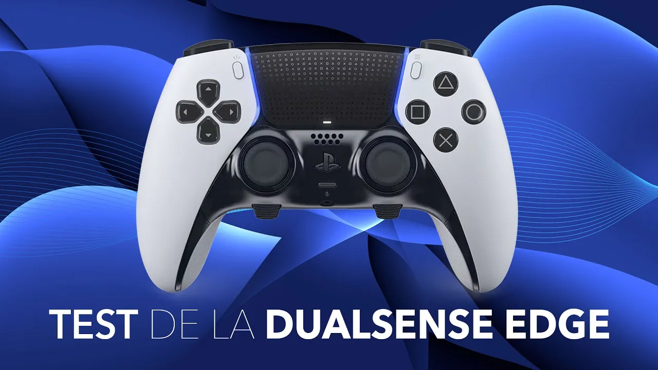 Vido-Test de Sony DualSense Edge par M2 Gaming Canada