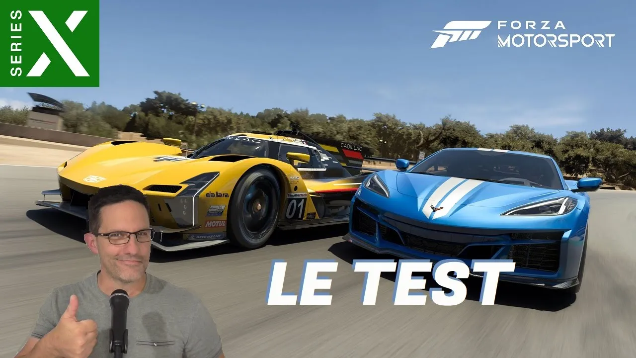 Vido-Test de Forza Motorsport par Salon de Gaming de Monsieur Smith