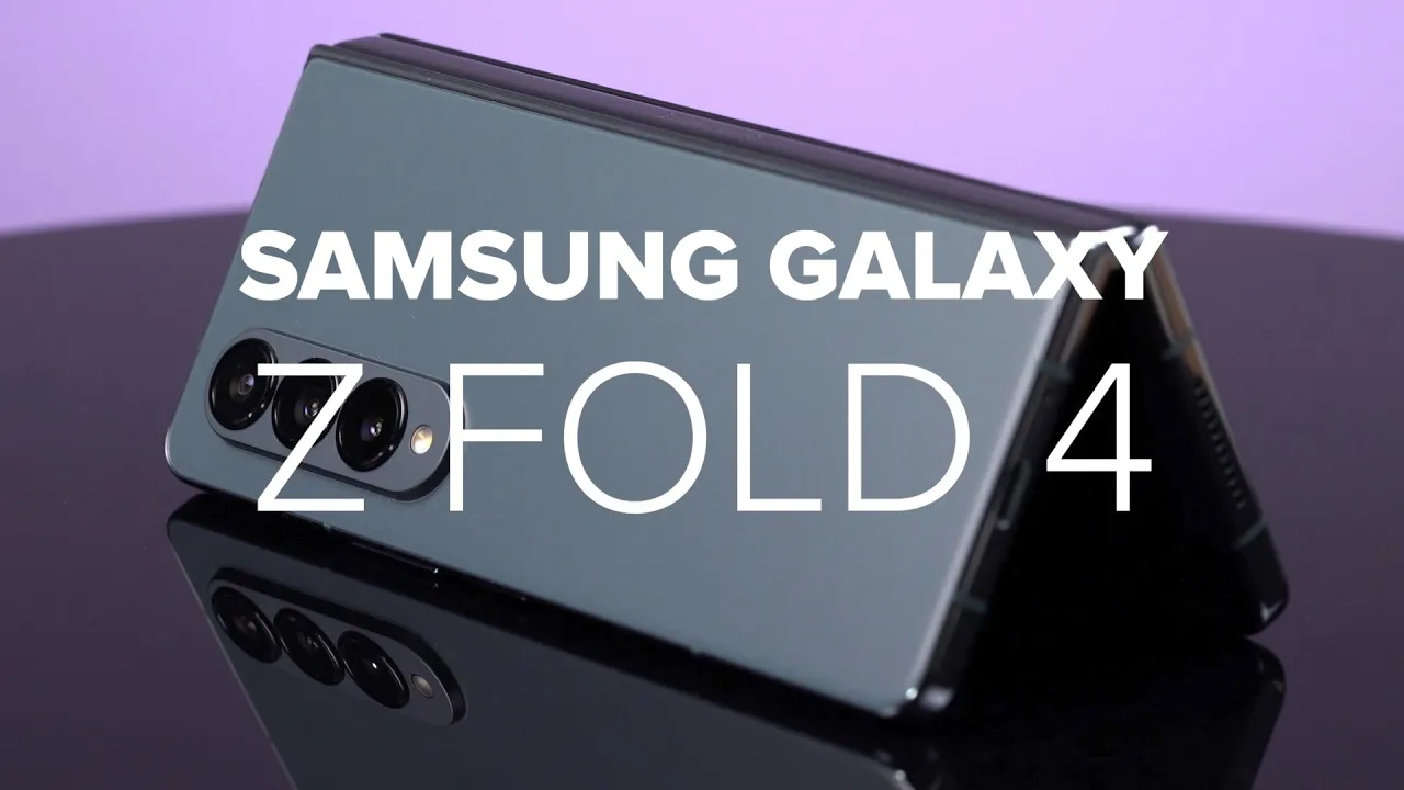 Vido-Test de Samsung Galaxy Z Fold 4 par Computer Bild