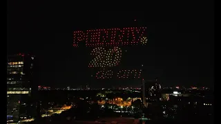 💥 350 de drone. Cel mai mare show de drone din Romania la acest moment | EVSKY DRONE SHOW