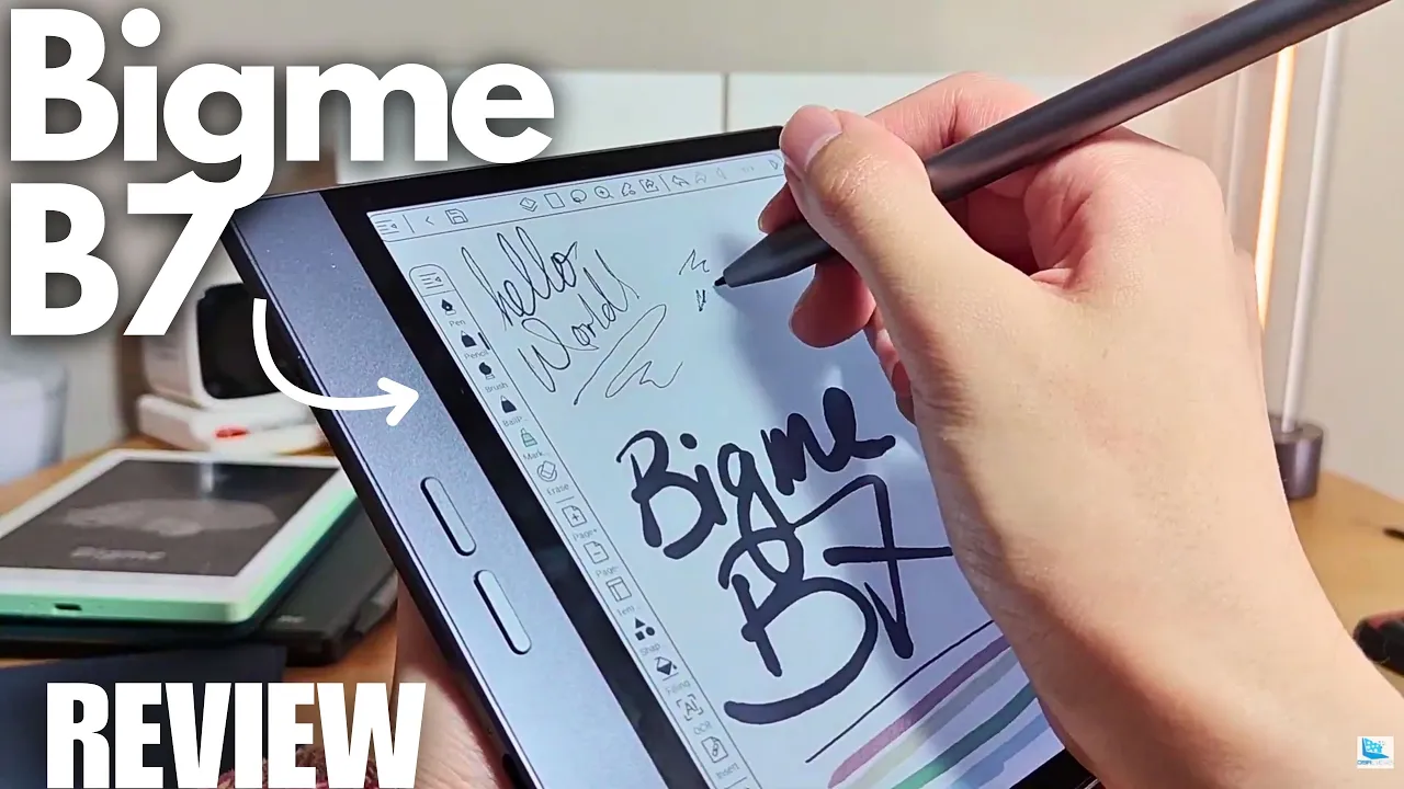 Vid�o-Test de Bigme Read par OSReviews