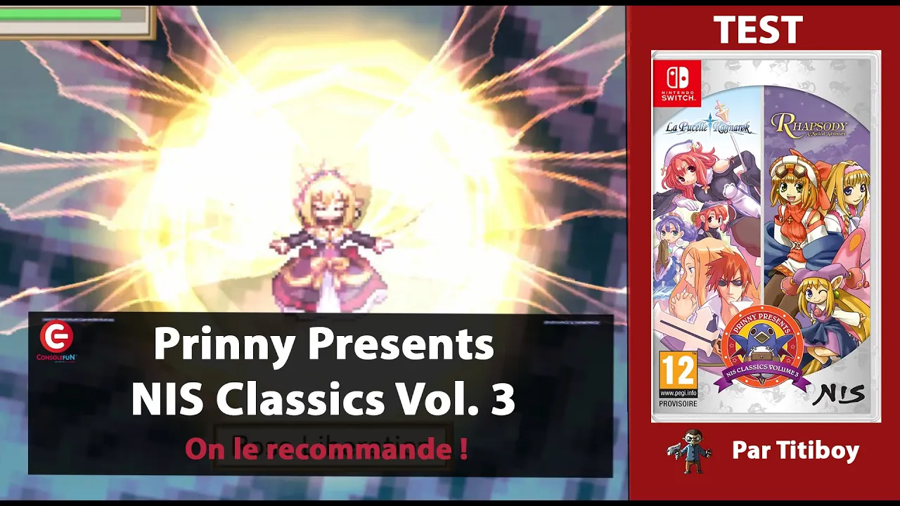 Vido-Test de Prinny Presents NIS Classics Vol. 3 par ConsoleFun