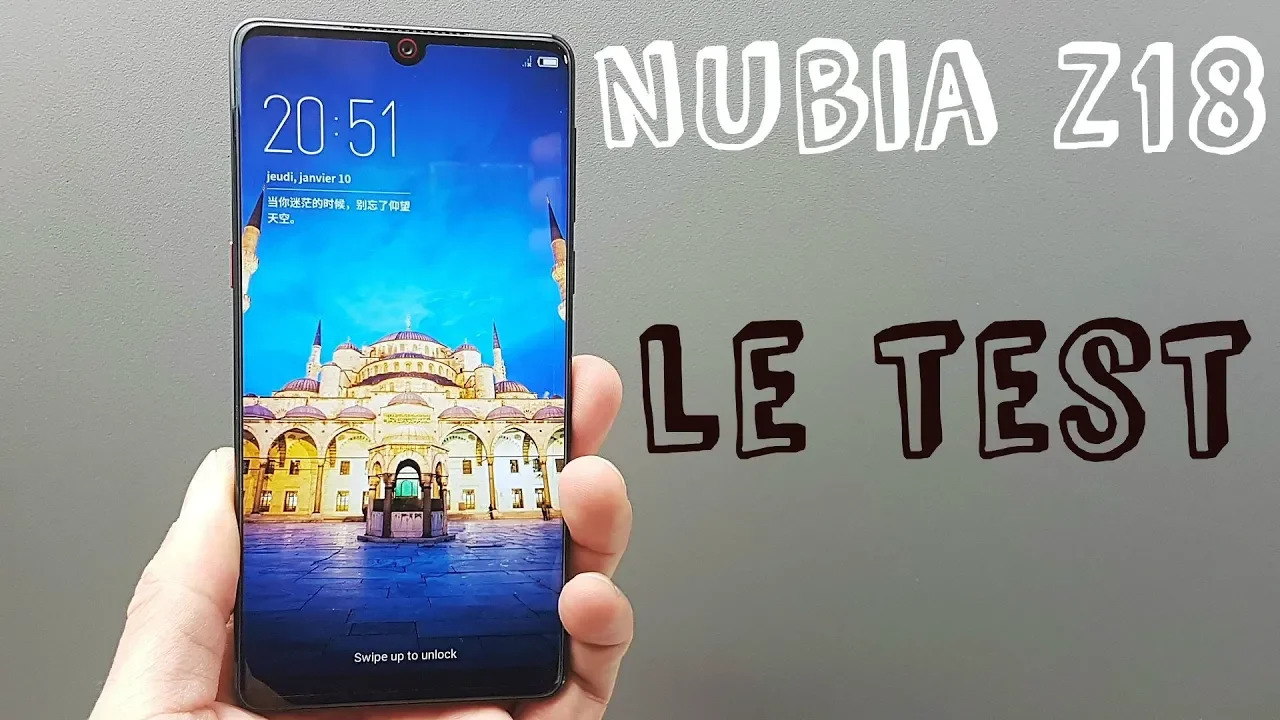 Vido-Test de ZTE Nubia Z18 par Espritnewgen