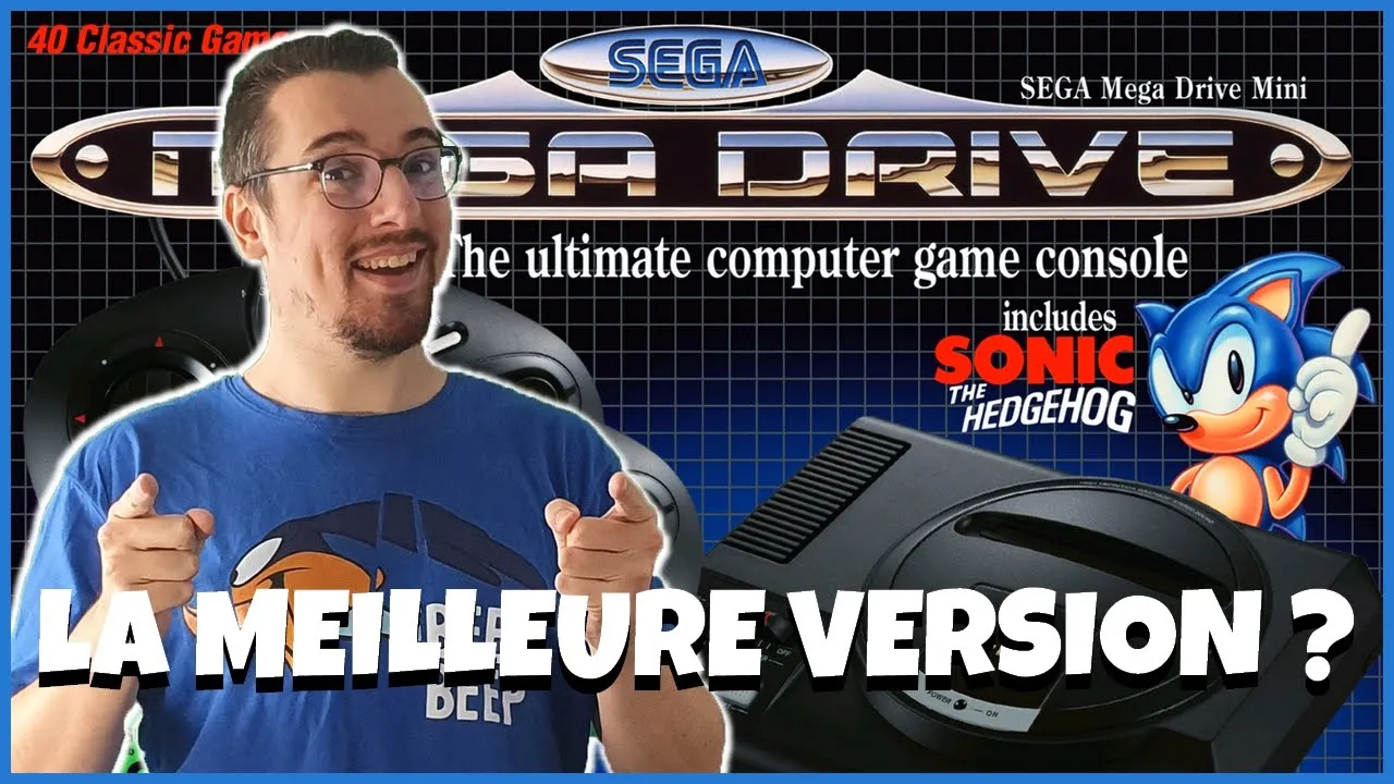 Vido-Test de Sega  Mega Drive Classics par Bibi300