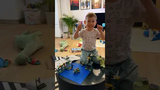 Primul nostru set LEGO construit împreună 🔥🦖