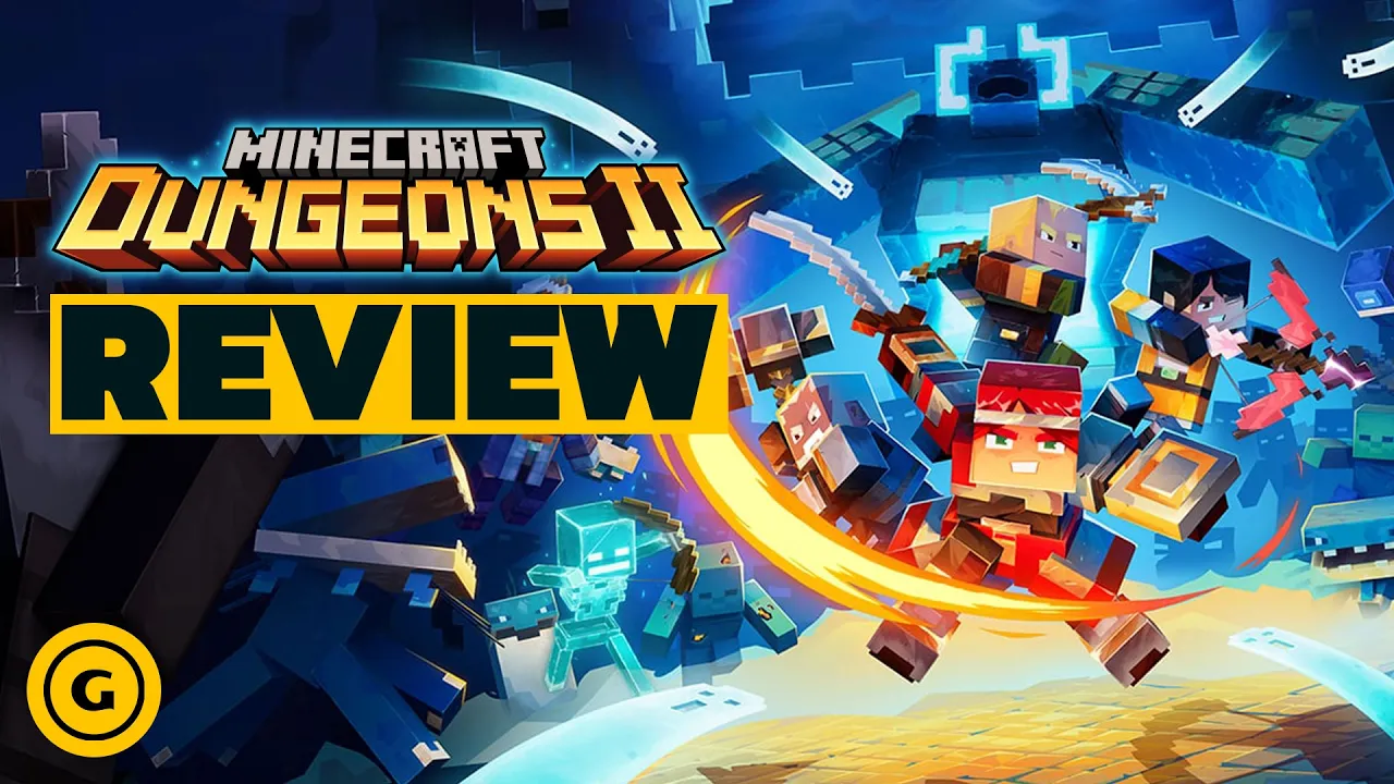 Vid�o-Test de Minecraft Dungeons 2 par GameSpot