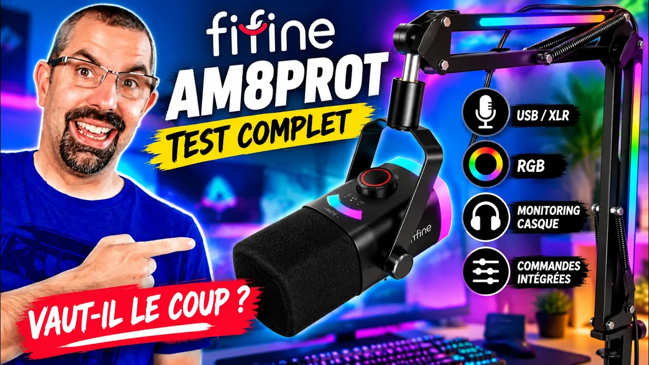 Vid�o-Test de Fifine AM8 par Tech and Shoot