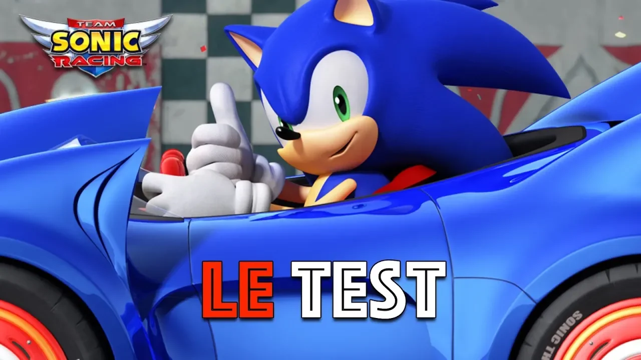 Vido-Test de Sonic Racing par Je suis un gameur.com