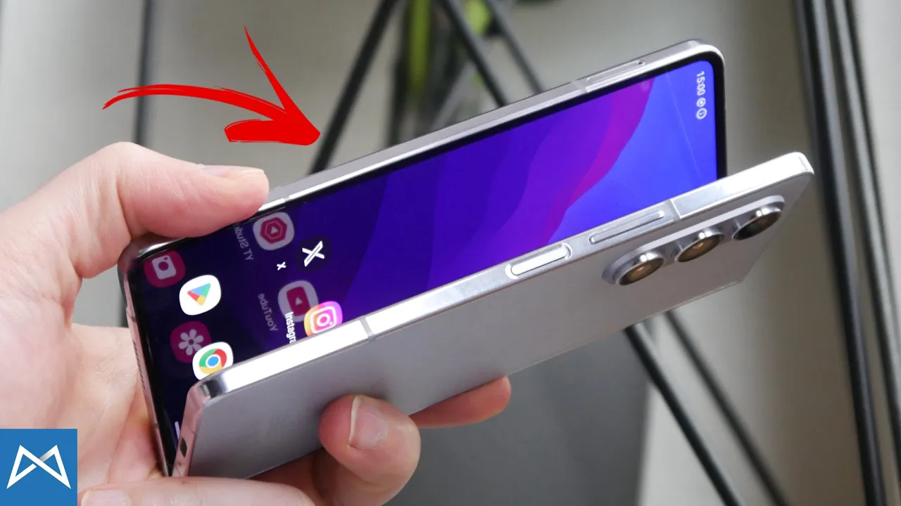 Vido-Test de Samsung Galaxy Z Fold 5 par mobiFlip