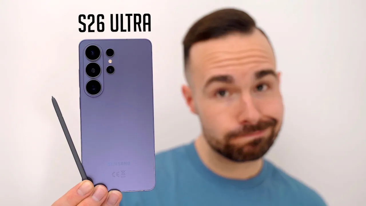 Vid�o-Test de Samsung Galaxy S26 Ultra par SwagTab
