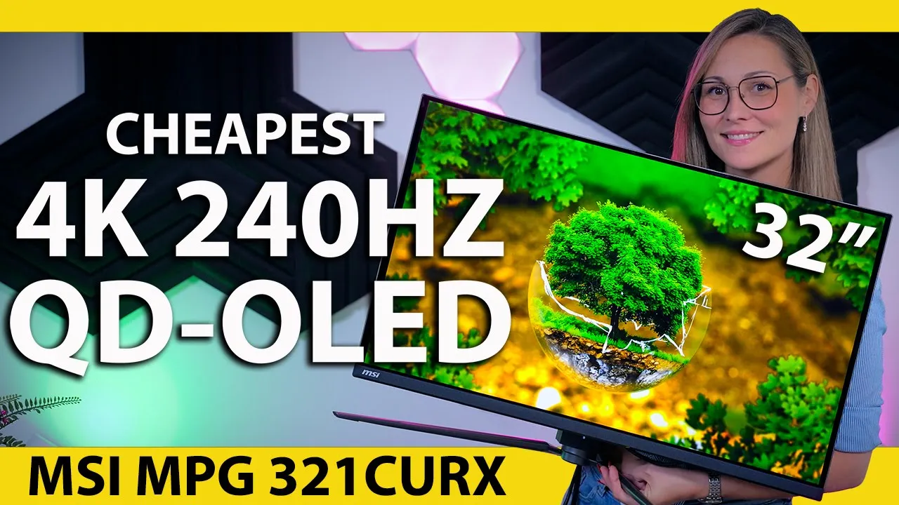 Vidéo-Test de MSI MPG 321CURX par Techtesters