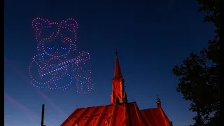 400 drone pe cerul Clujului | EVSKY DRONE SHOW | Zilele Clujului 2026