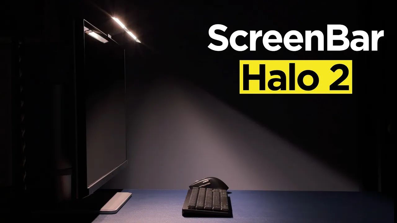 Vid�o-Test de BenQ ScreenBar Halo par Cameron Dougherty Tech