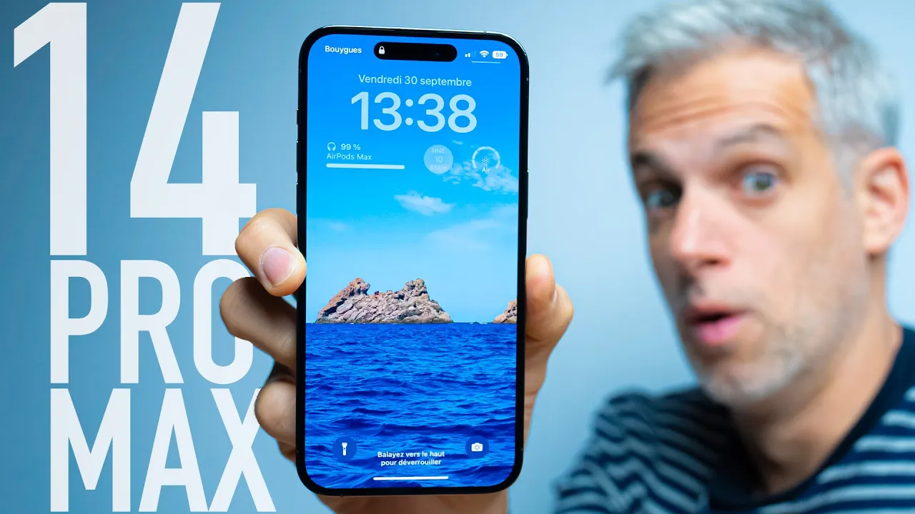 Vido-Test de Apple iPhone 14 Pro Max par Monsieur GRrr