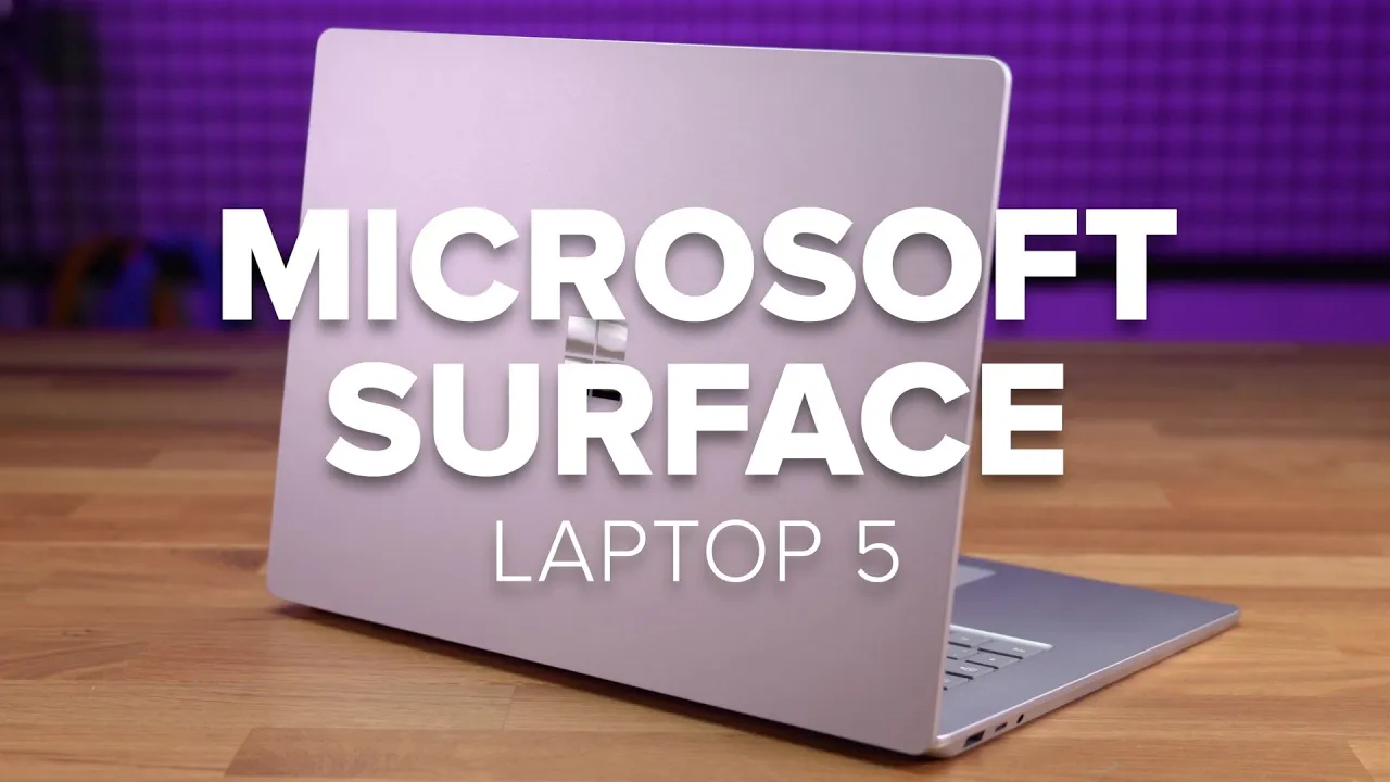 Vido-Test de Microsoft Surface Laptop 5 par Computer Bild