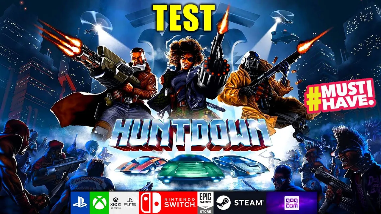 Vido-Test de Huntdown par Koyu Geek