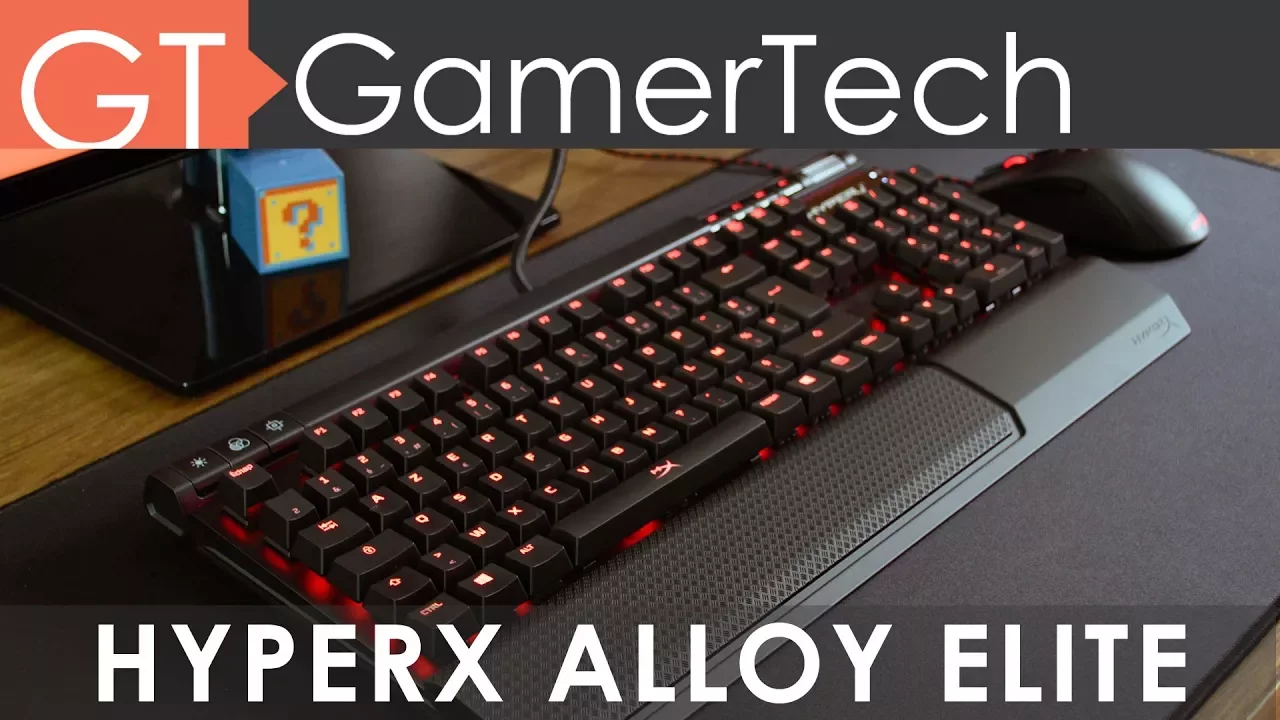 Vido-Test de Kingston HyperX Alloy Elite par GamerTech