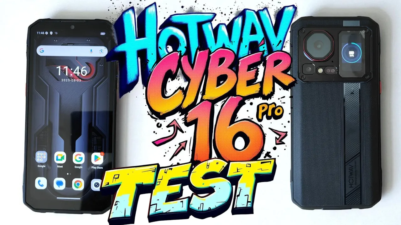 Vidéo-Test de Hotwav Cyber 16 Pro par Espritnewgen
