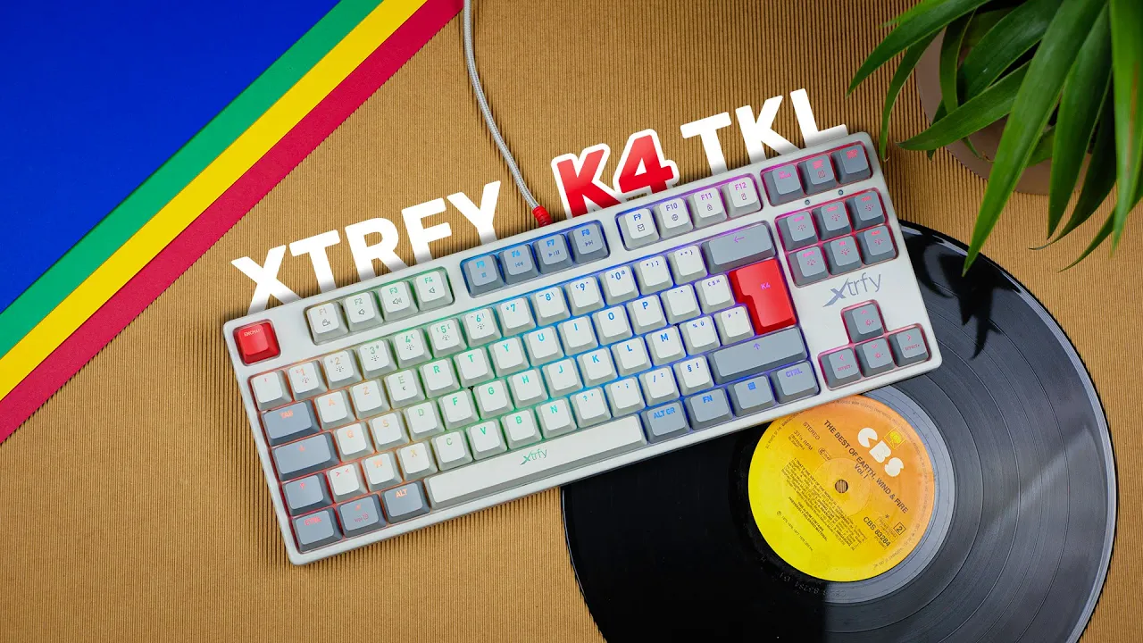 Vido-Test de Xtrfy K4 par GamerTech